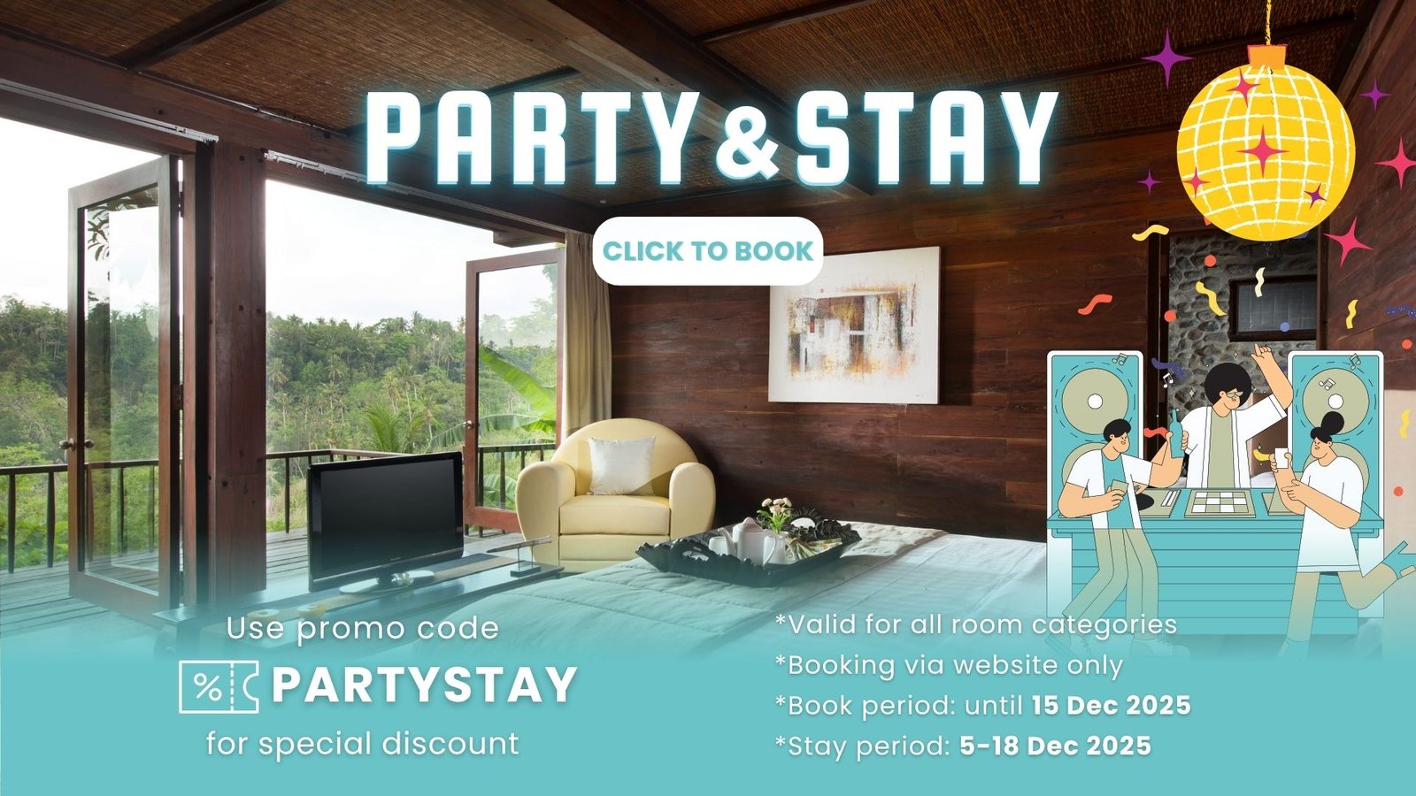 Party & Stay Villa