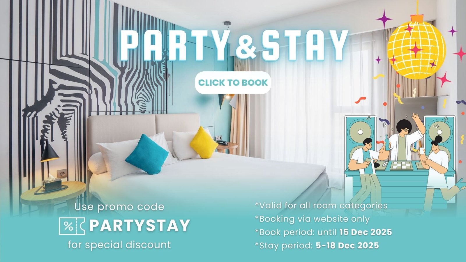 Party & Stay Hotel