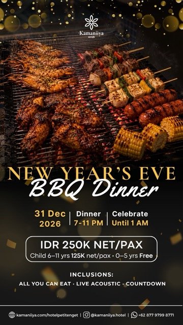 NYE BBQ Dinner